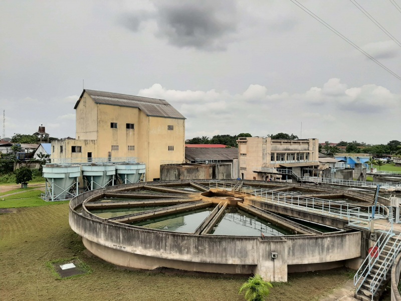 N'Djili Water Treatment Plant upgrade works