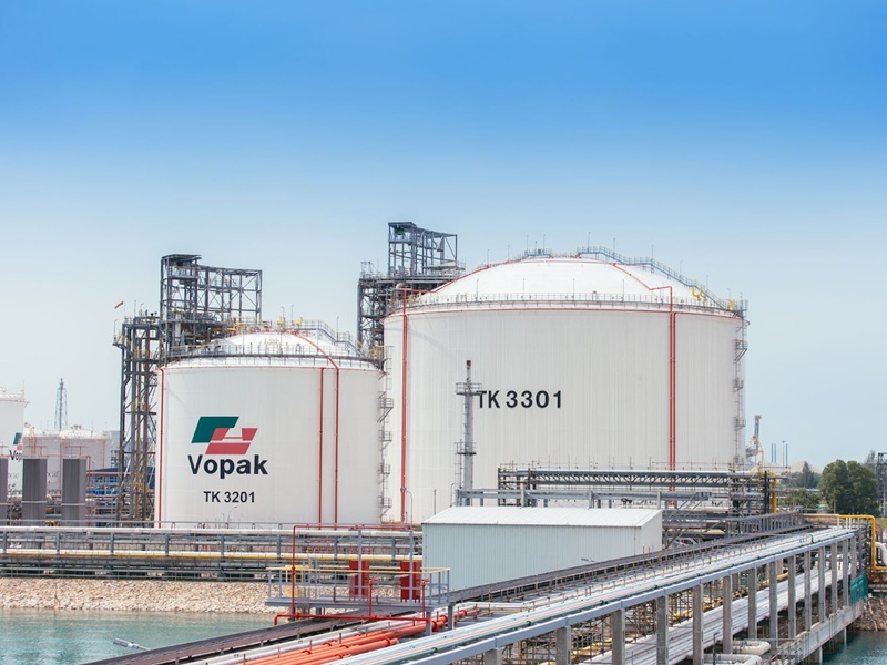 Vopak-Arkema feed system VSD installation